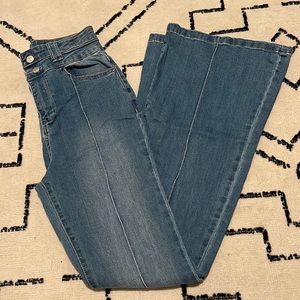Flare leg jeans